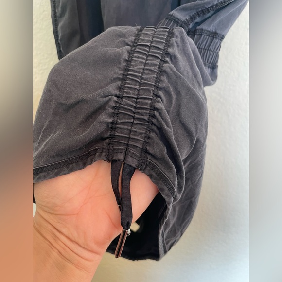 Lululemon Dark Grey HEAT THE STREET Open Back Romper Onesie - Picture 7 of 17